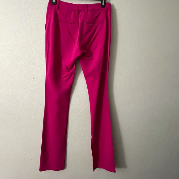 A.L.C Javier hot pink split hem pants. - Picture 2 of 5